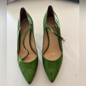 Prada Green Heels